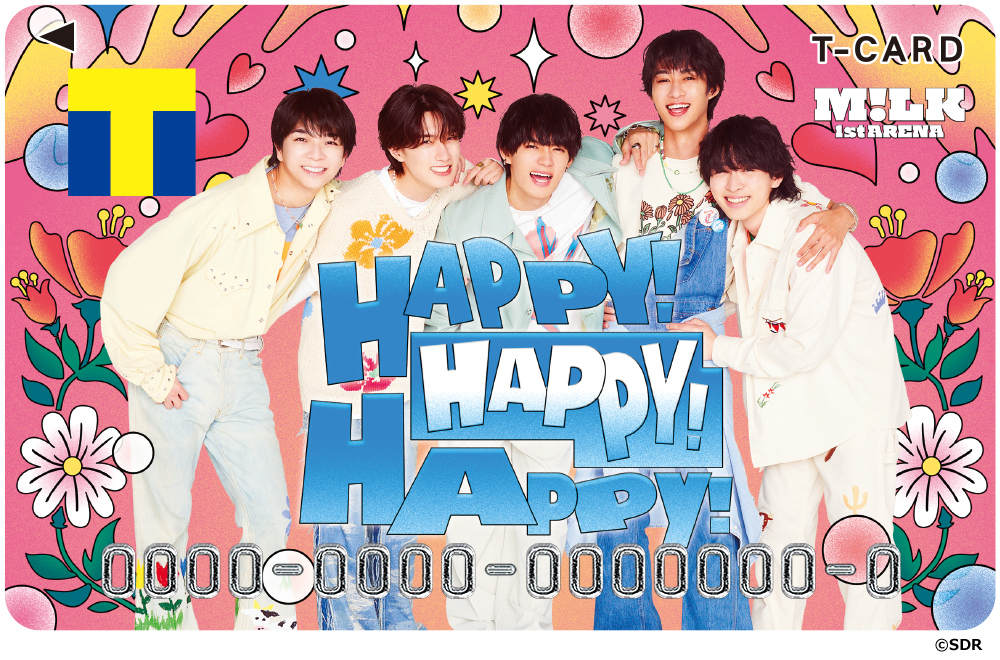 M!LK 1st ARENA “HAPPY！HAPPY！HAPPY！”」ライブ用記念アーティスト