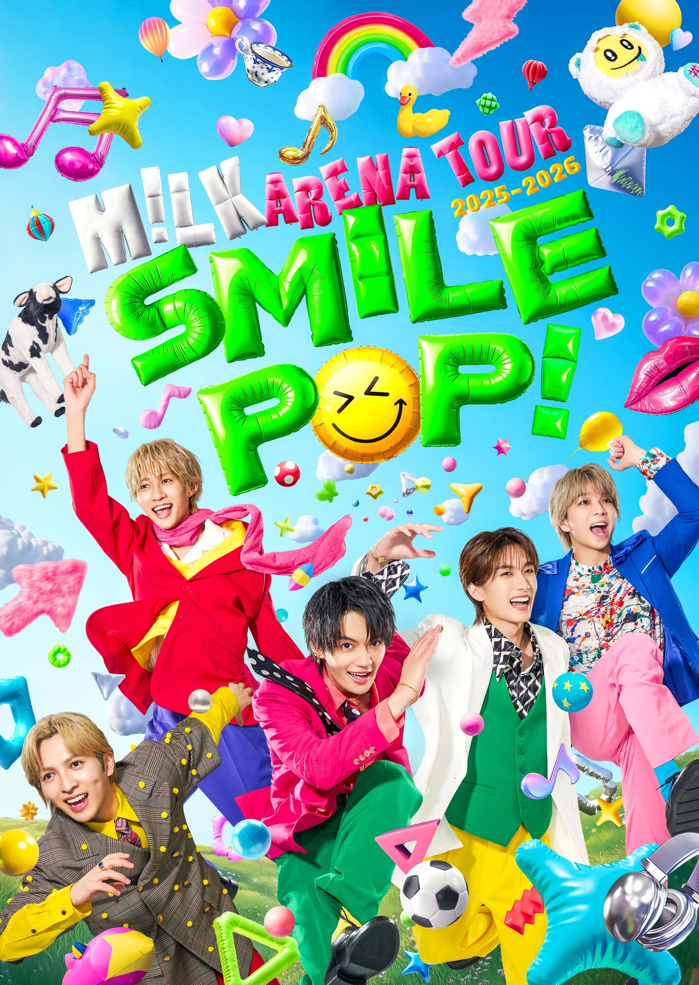 M!LK ARENA TOUR 2025-2026「SMILE POP!」追加公演 開催決定! | M!LKオフィシャルサイト