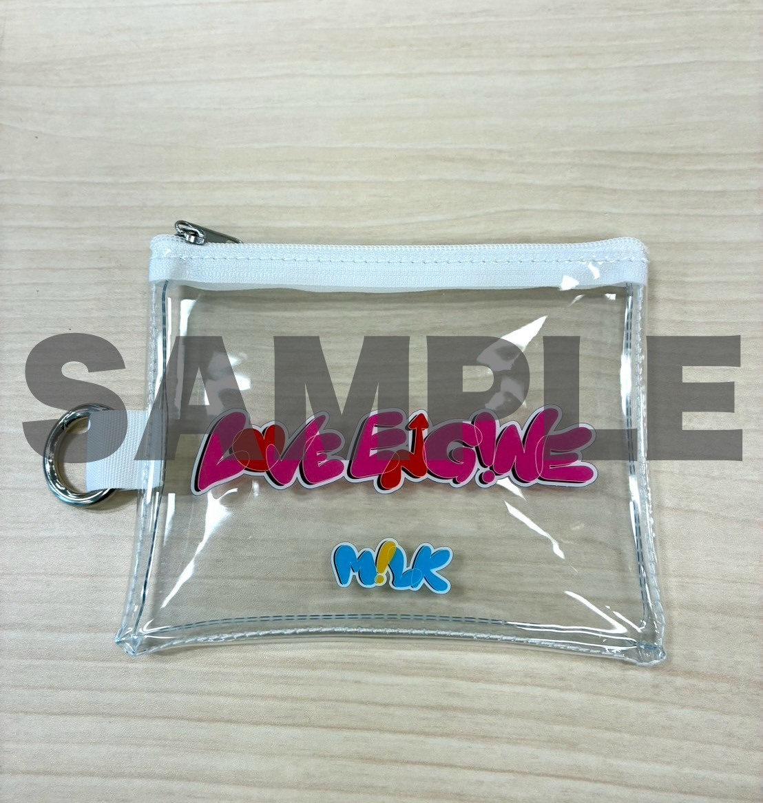 VICTOR ONLINE STORE】「LOVE ENG!NE」クリアポーチ/特製ステッカーが