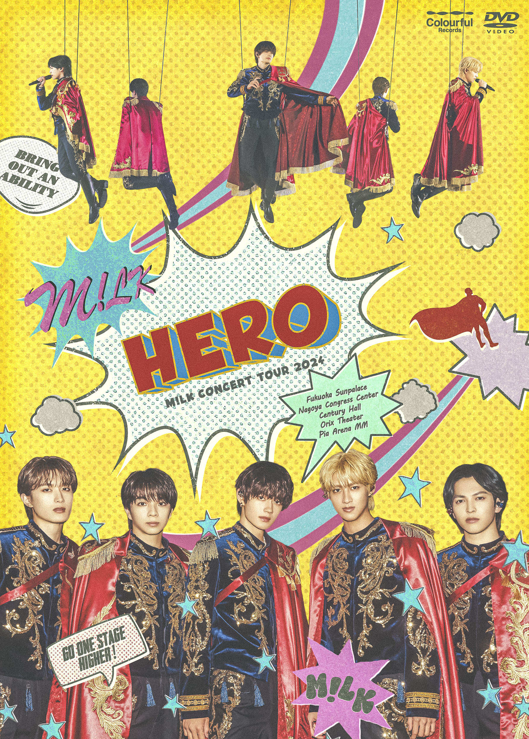 M!LK CONCERT TOUR 2024 「HERO」|DVD (通常盤)