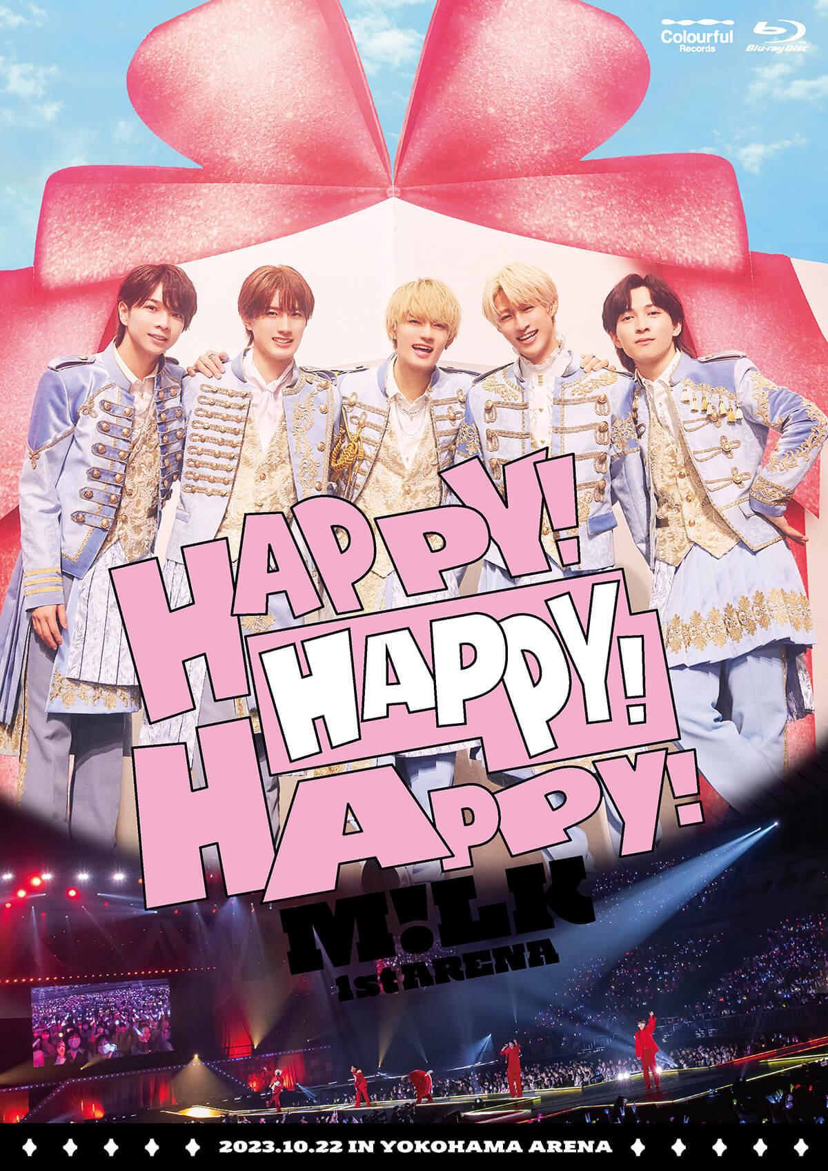 M!LK 1st ARENA "HAPPY! HAPPY! HAPPY!"（Blu-ray/DVD）